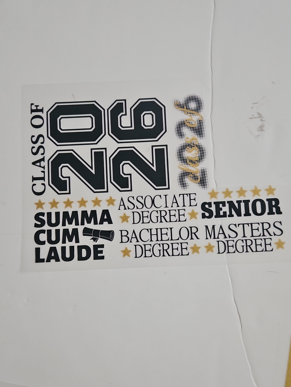 Graduation Iron Ons - Picture 3 of 10